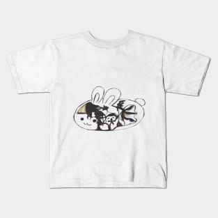 Cute abstract rabbit Kids T-Shirt